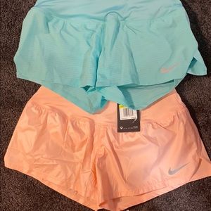 Blue Nike dri fit shorts